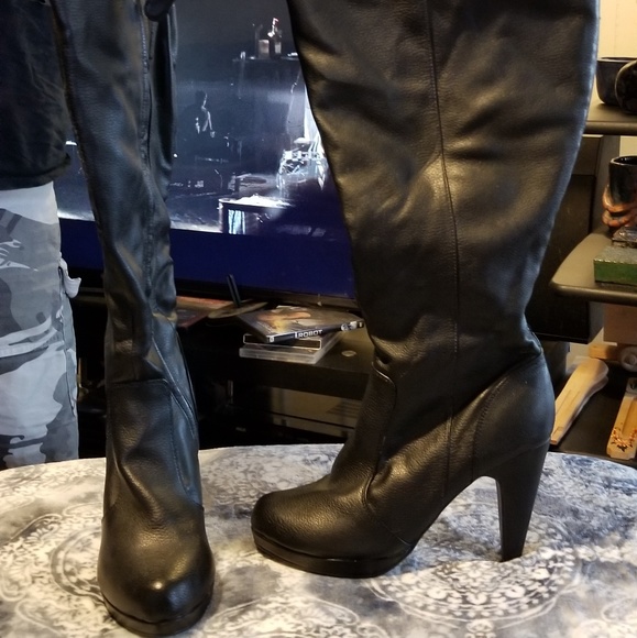 torrid thigh high boots